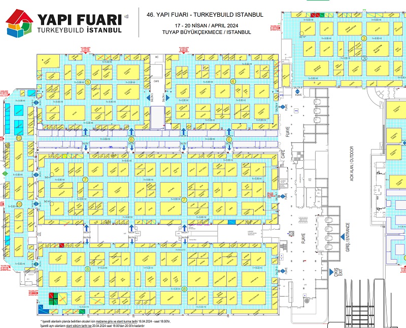 2024年第46屆土耳其建材展（TURKEY BUILD）將于4月17-20日舉行(www.kllife.com.cn)